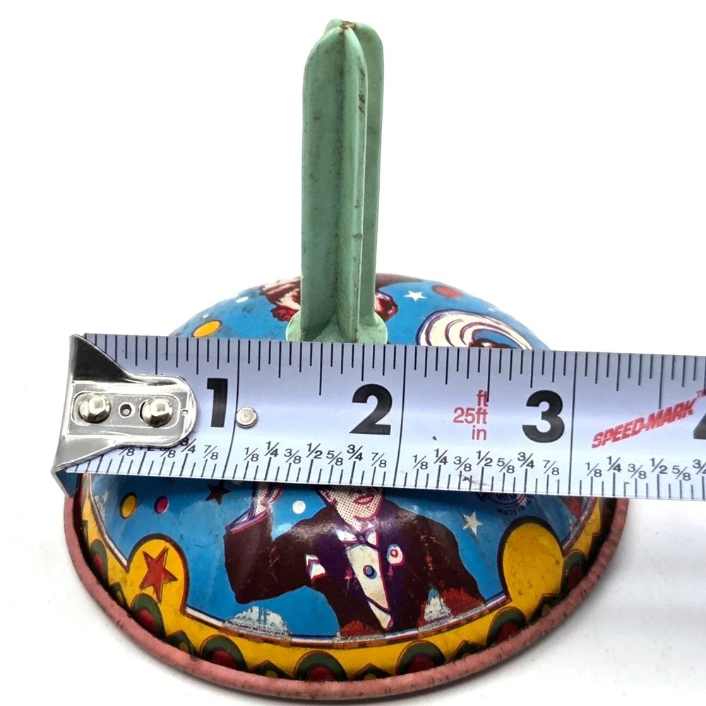 VINTAGE US TOY MFG Noise Maker Party Rattle or Bell Ringer Dancer & Magician